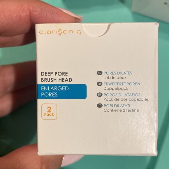 NWT 2-Pack Clarisonic Replacement Brush Head Deep Pore Cleansing - Picture 8 of 9